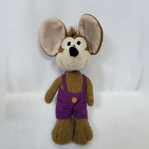 Vintage Toonacious Sid‎ the Mouse Plush Toy from Lenny & Sid Kids Show